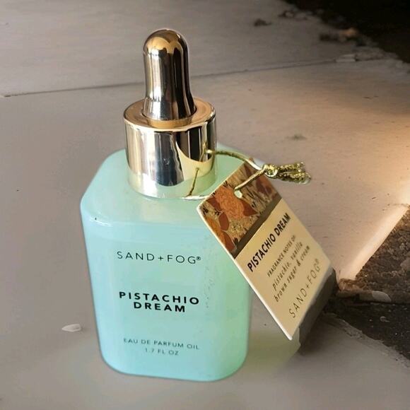Sand And Fog Parfum Oil Pistachio Dream EDP Parfum Oil 1.7 oz Dropper NEW Rare - Picture 2 of 3